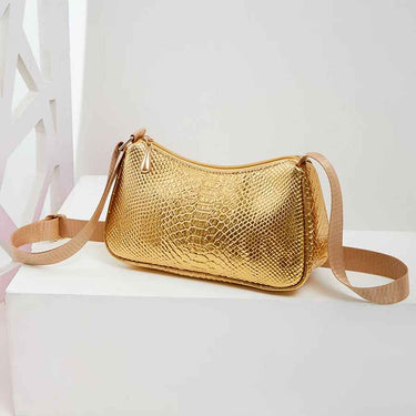 Sac Serpent Doré